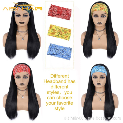 Luxury Vendor Best Manufacturers For Black Women Wholesale Straight 28 Inch Good Quality Extensions Headband Straight Hair